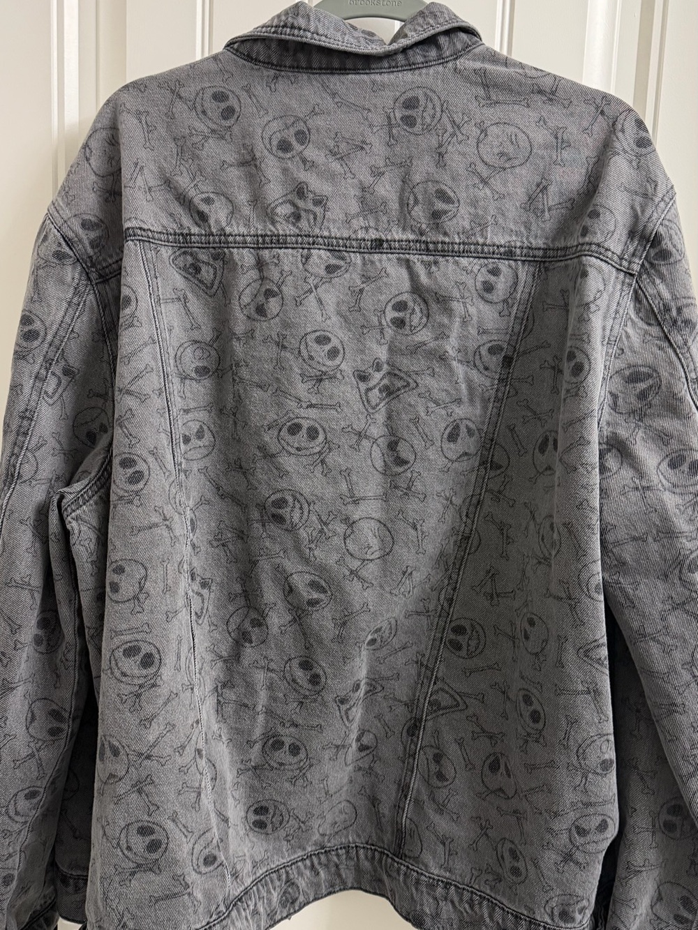 Disney The Nightmare Before Christmas Gray Denim Jacket - Picture 7 of 7